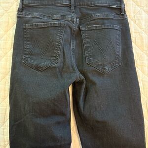MOTHER Men's Dark Gray Straight Jeans